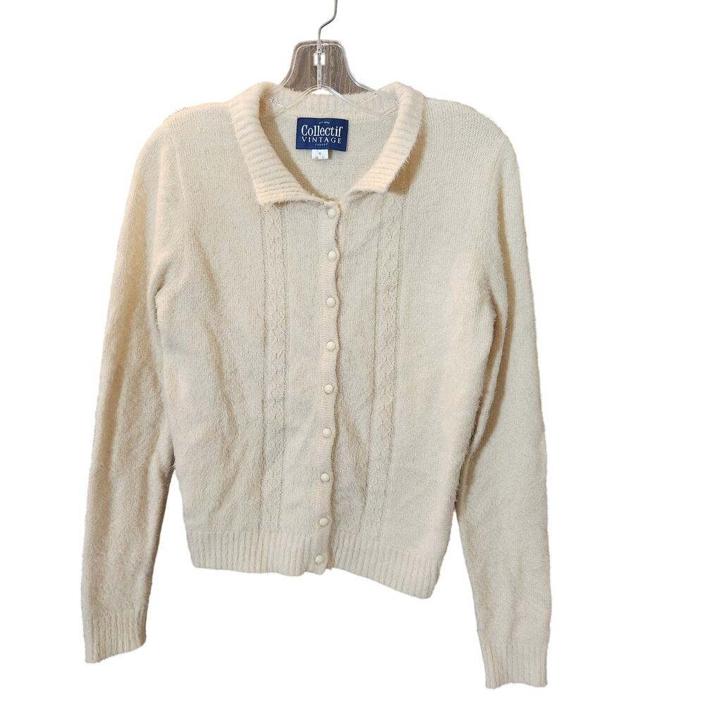 Collectif Vintage London Fuzzy Cardigan – Size Small